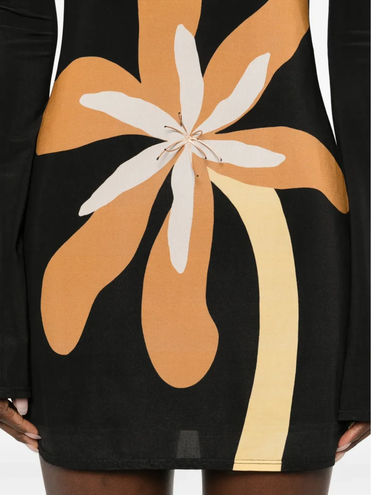 Cala de la Cruz マイシャ ロングスリーブ ミニドレス - 画像5