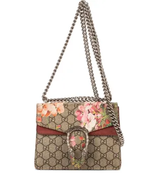 Gucci Pre-Owned 花柄プリント チェーンバッグ - ブラウン - サムネイル1