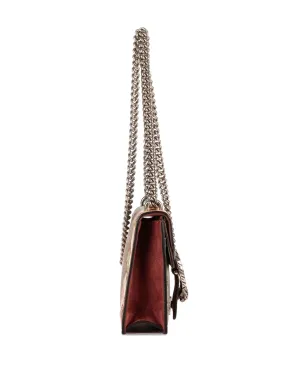 Gucci Pre-Owned 花柄プリント チェーンバッグ - ブラウン - サムネイル5