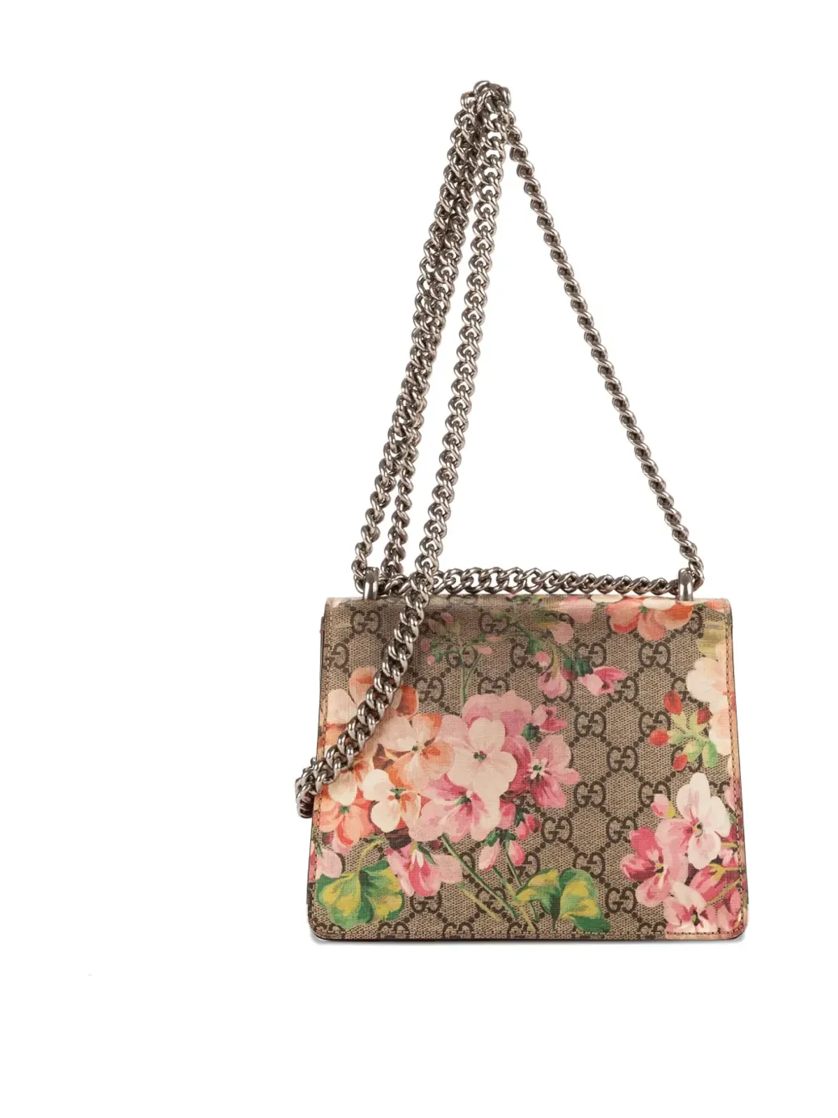 Gucci Pre-Owned 花柄プリント チェーンバッグ - ブラウン - 画像2