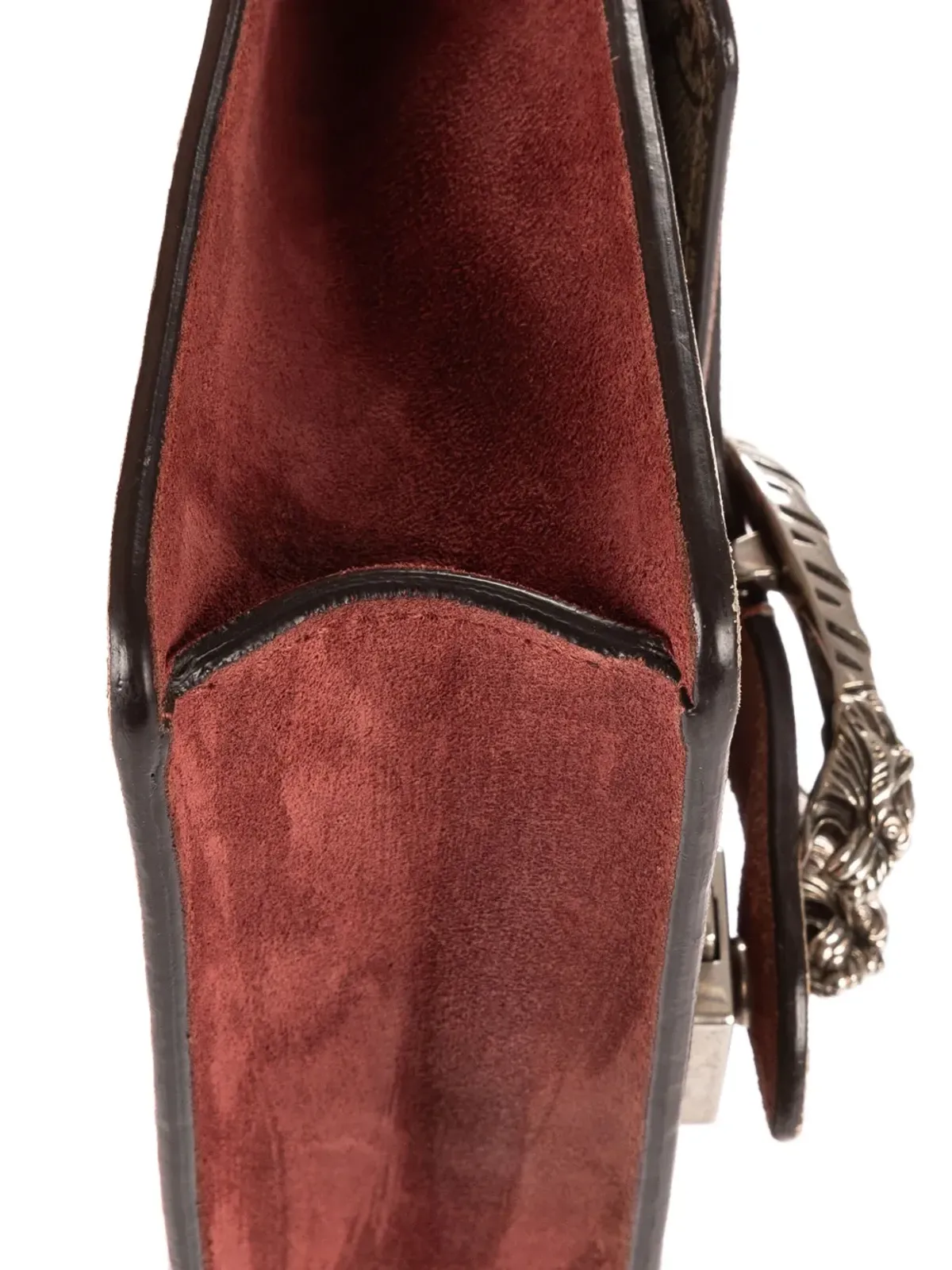 Gucci Pre-Owned 花柄プリント チェーンバッグ - ブラウン - 画像4