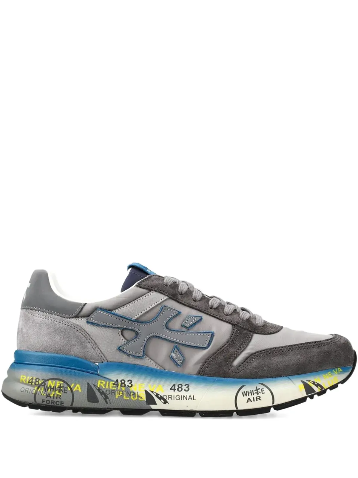 Premiata Mick 7865 レースアップスニーカー - グレー - 画像1