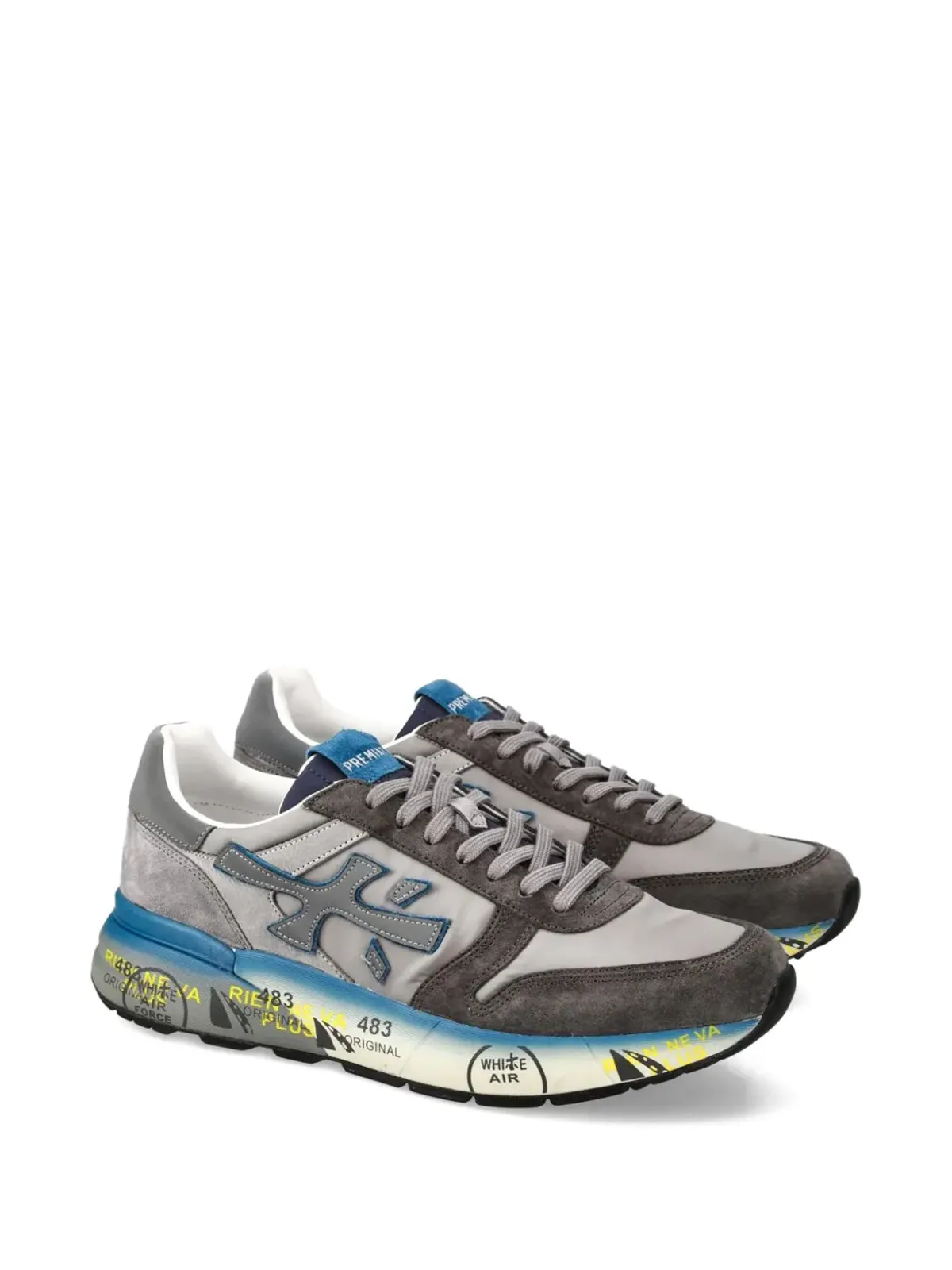 Premiata Mick 7865 レースアップスニーカー - グレー - 画像2