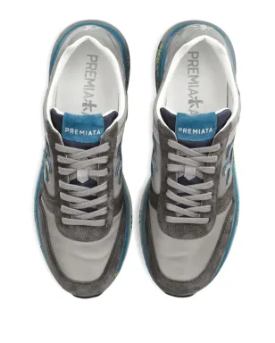 Premiata Mick 7865 レースアップスニーカー - グレー - サムネイル4