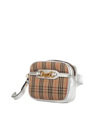 Burberry Pre-Owned チェック柄ベルトバッグ - サムネイル3