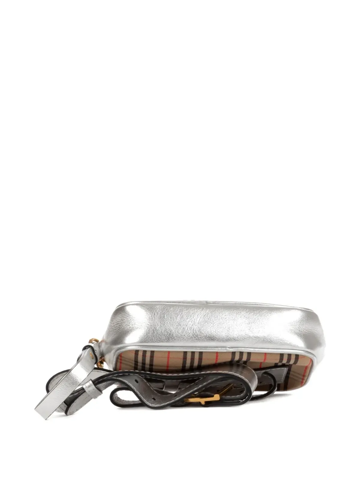 Burberry Pre-Owned チェック柄ベルトバッグ - 画像4