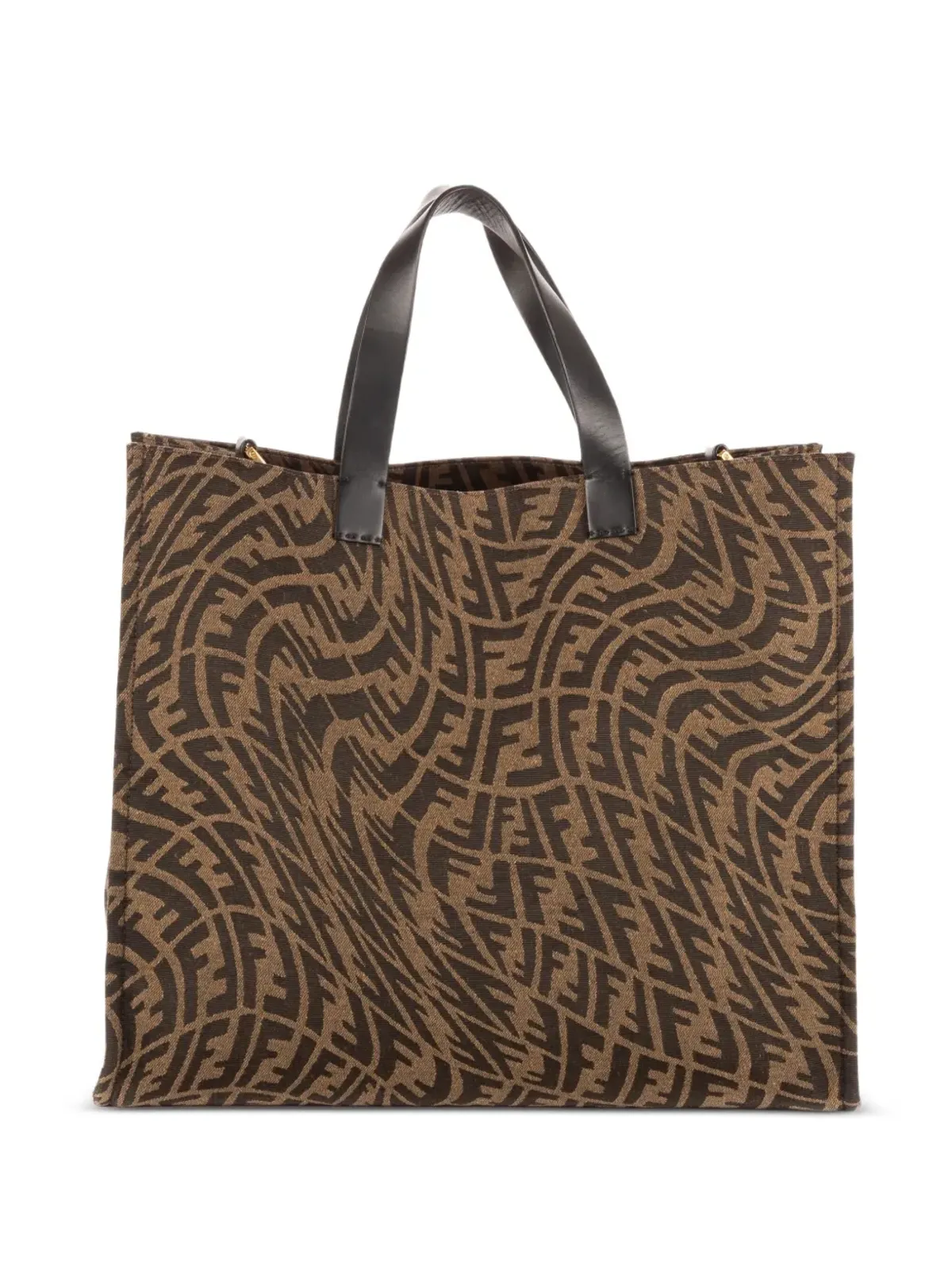 Fendi Pre-Owned × Sarah Coleman 2000 FF ヴェルティゴ ハンドバッグ - 画像2