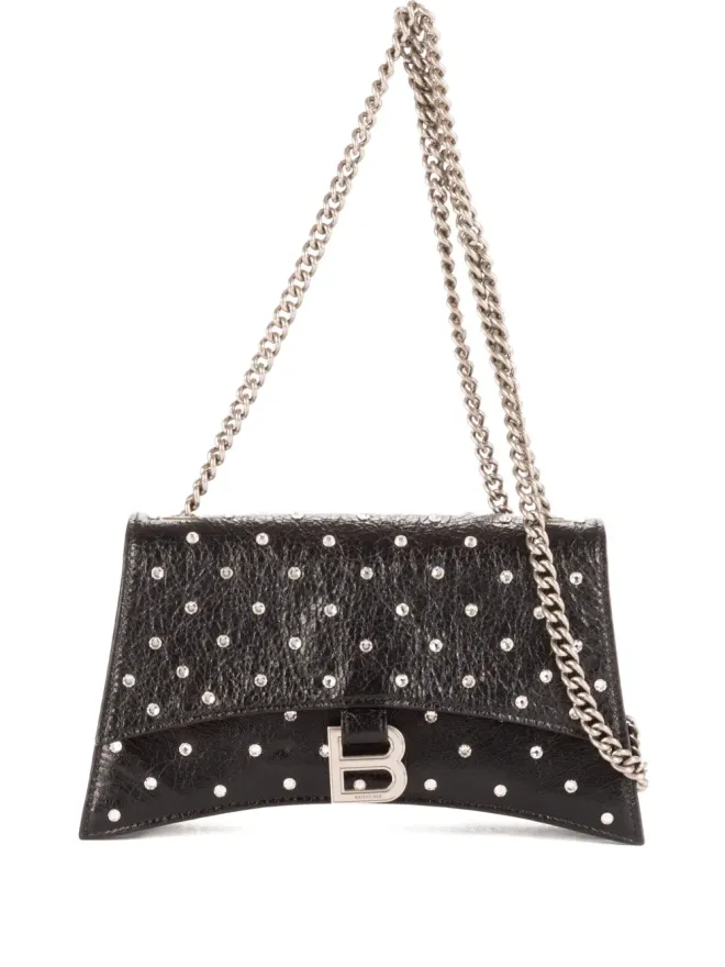 Balenciaga Pre-Owned Balenciaga Pre-Owned クラッシュレザー ショルダーバッグの商品画像