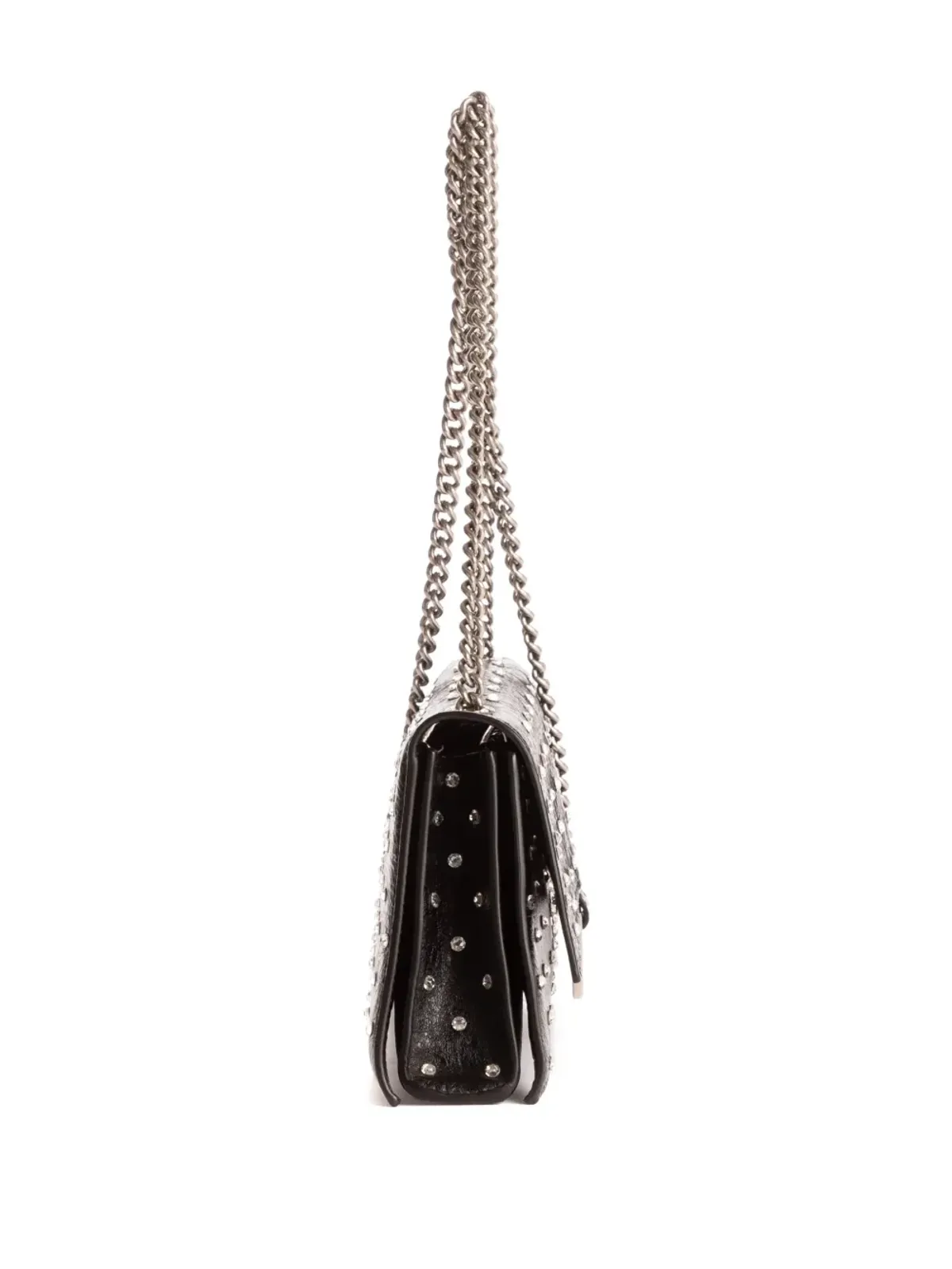 Balenciaga Pre-Owned クラッシュレザー ショルダーバッグ - 画像5