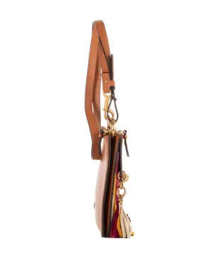 Chloé Pre-Owned スエードパネルショルダーバッグ - サムネイル5