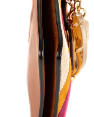Chloé Pre-Owned スエードパネルショルダーバッグ - サムネイル4