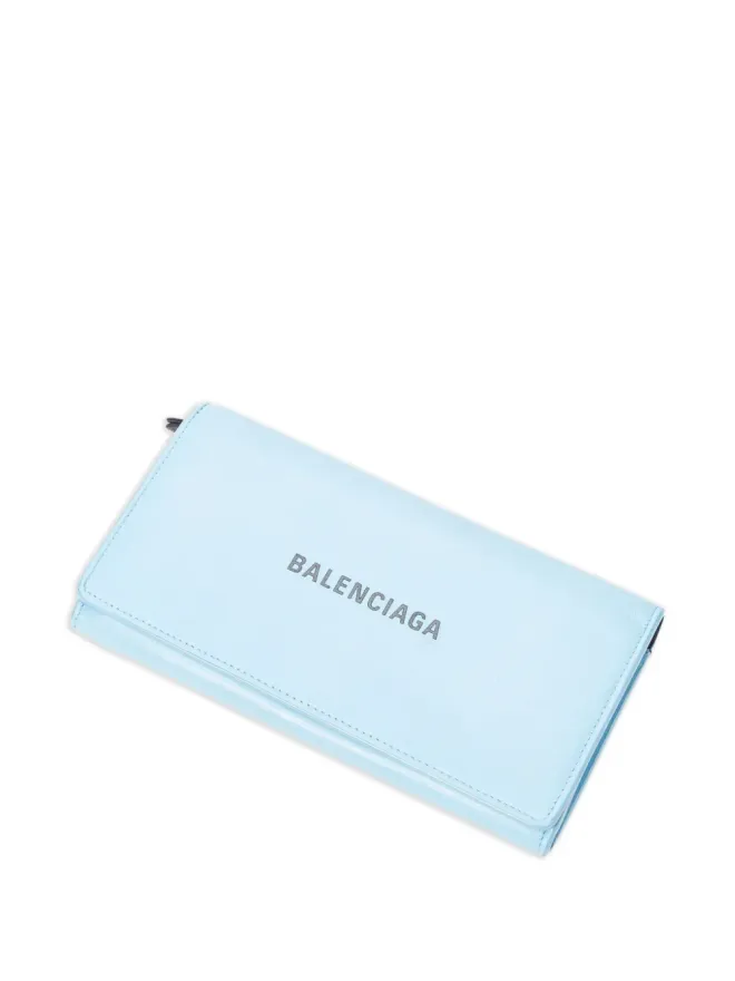 Balenciaga Pre-Owned Balenciaga Pre-Owned Everyday leather wallet - Blueの商品画像