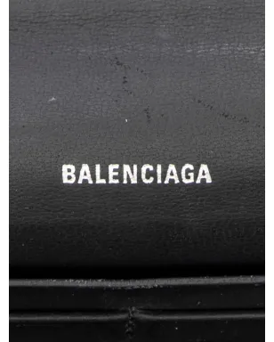 Balenciaga Pre-Owned Everyday leather wallet - Blue - サムネイル5