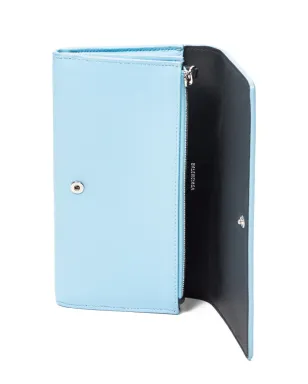 Balenciaga Pre-Owned Everyday leather wallet - Blue - サムネイル3