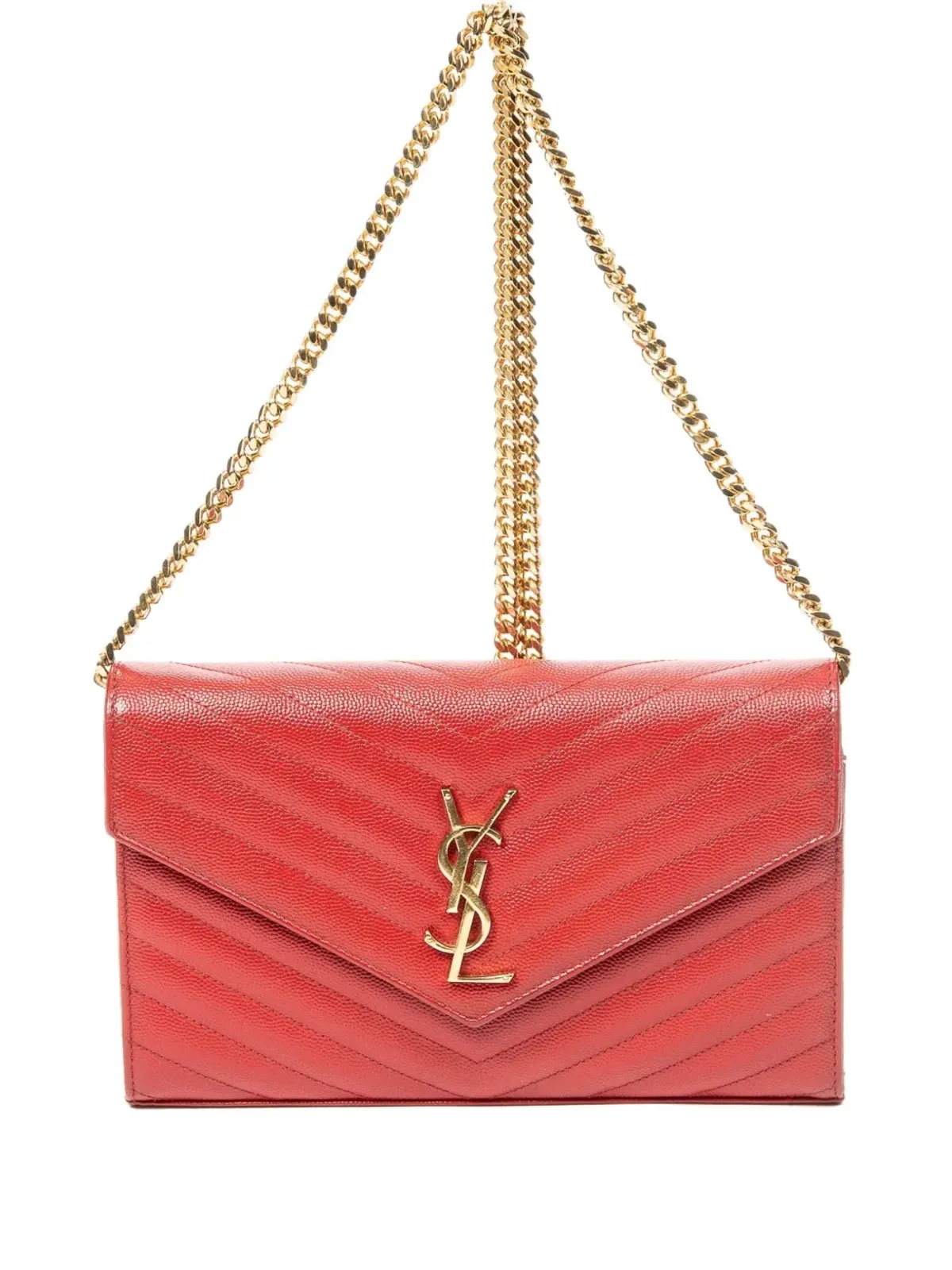 Saint Laurent Pre-Owned エンベロープショルダーバッグ - 画像1