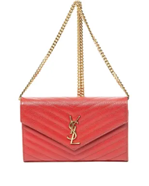 Saint Laurent Pre-Owned エンベロープショルダーバッグ - サムネイル1