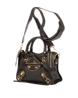 Balenciaga Pre-Owned 2010s レザー トップハンドル バッグ - ブラック - サムネイル5