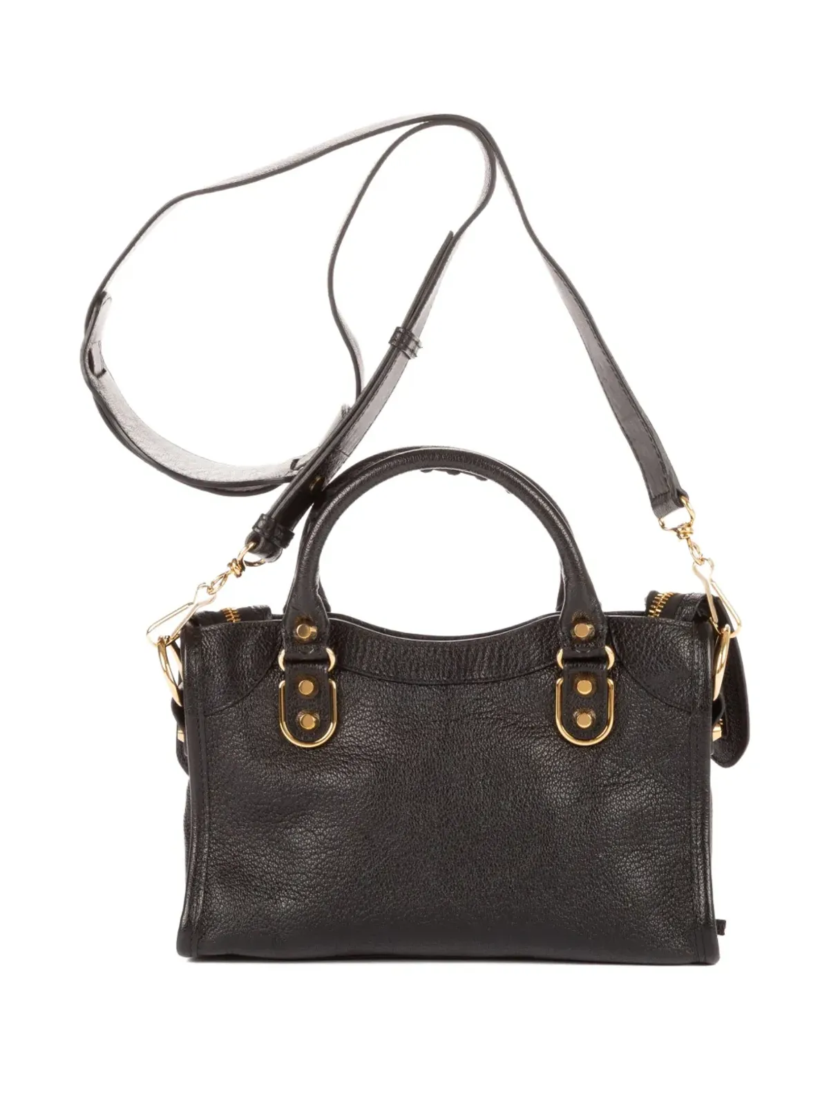 Balenciaga Pre-Owned 2010s レザー トップハンドル バッグ - ブラック - 画像2