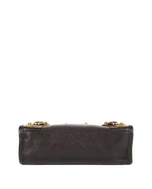 Balenciaga Pre-Owned 2010s レザー トップハンドル バッグ - ブラック - サムネイル3