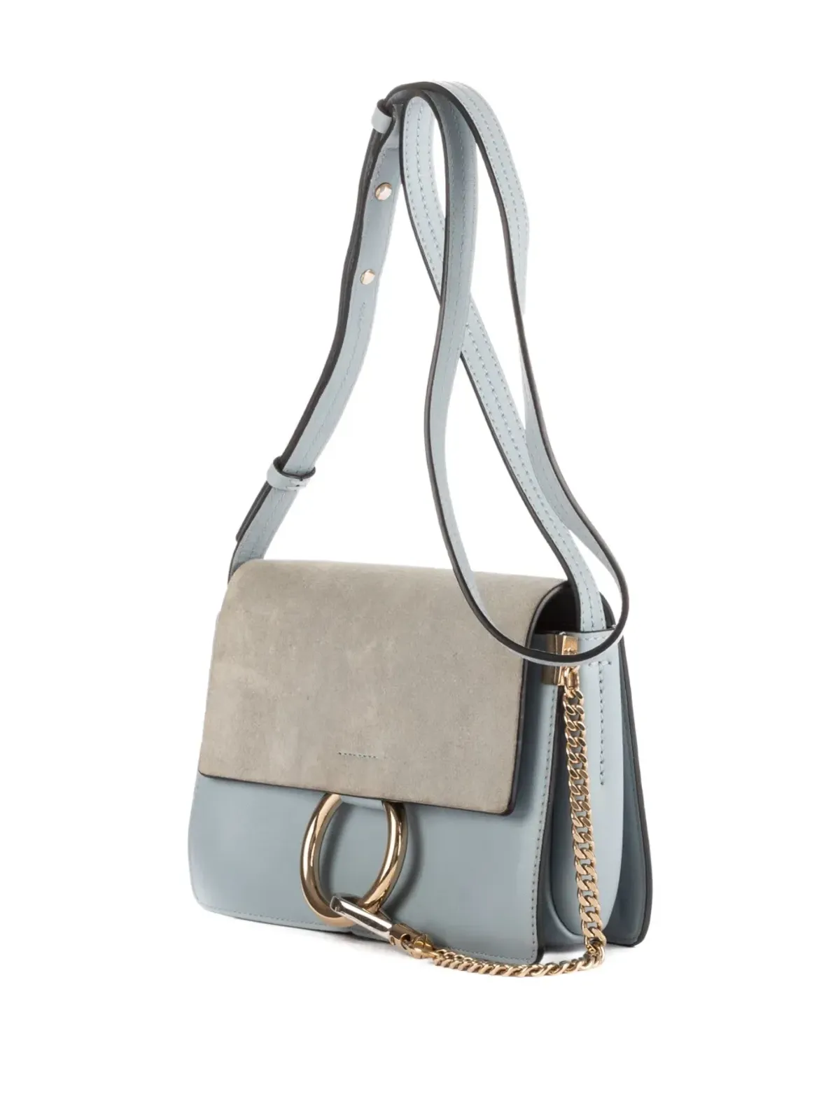Chloé Pre-Owned スエードショルダーバッグ - 画像3