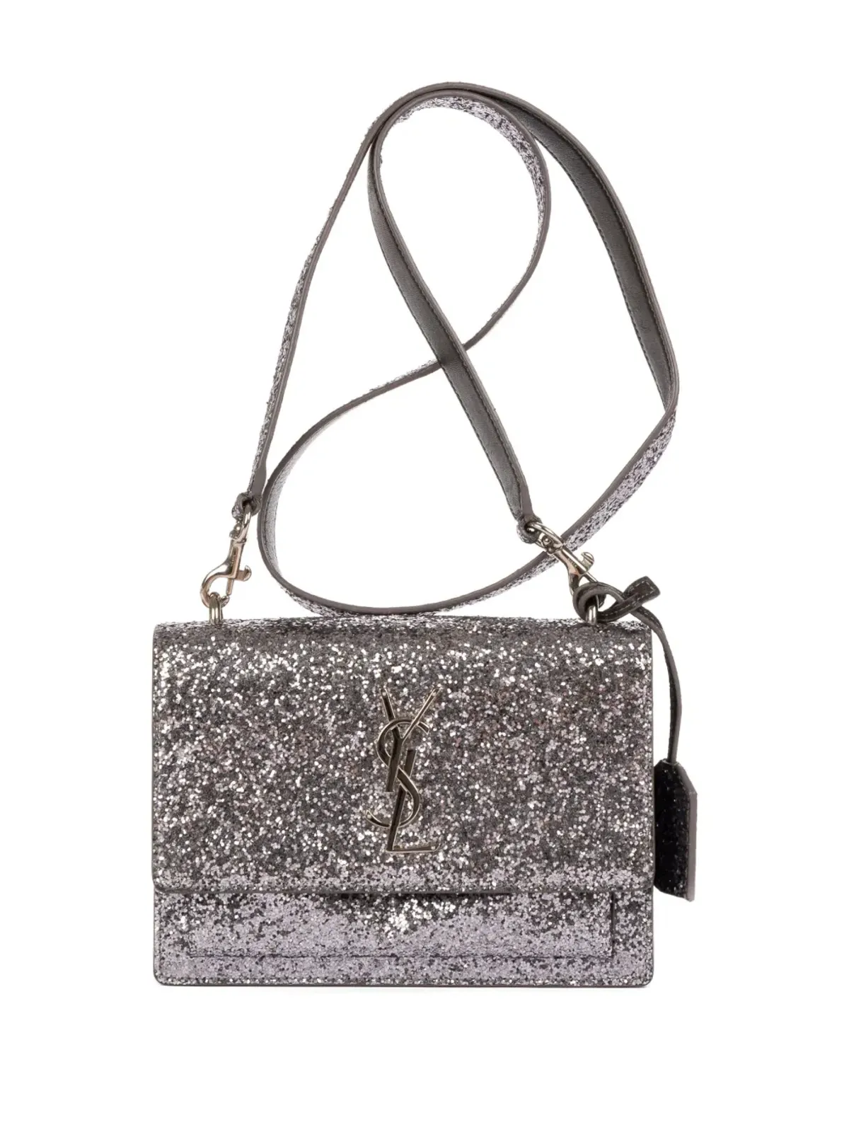 Saint Laurent Pre-Owned グリッター クロスボディバッグ - 画像3