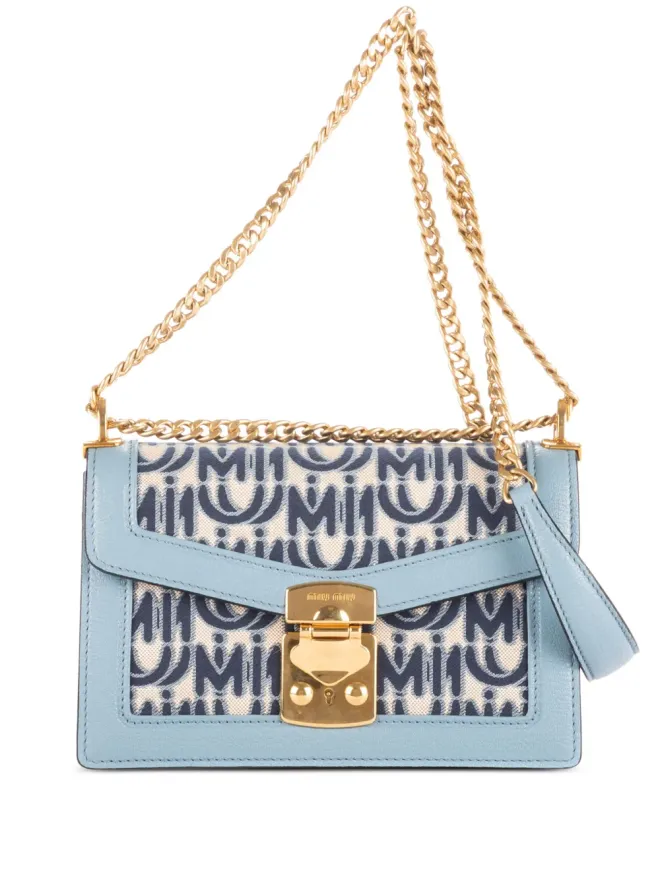 Miu Miu Pre-Owned Miu Miu Pre-Owned モノグラム・フラップバッグの商品画像