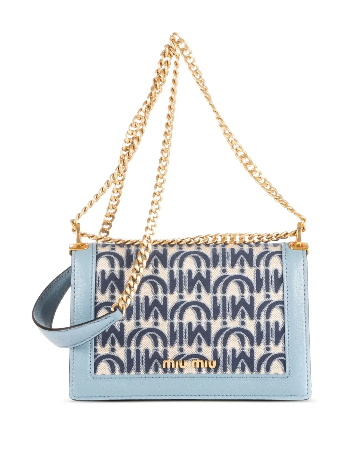 Miu Miu Pre-Owned モノグラム・フラップバッグ - 画像2