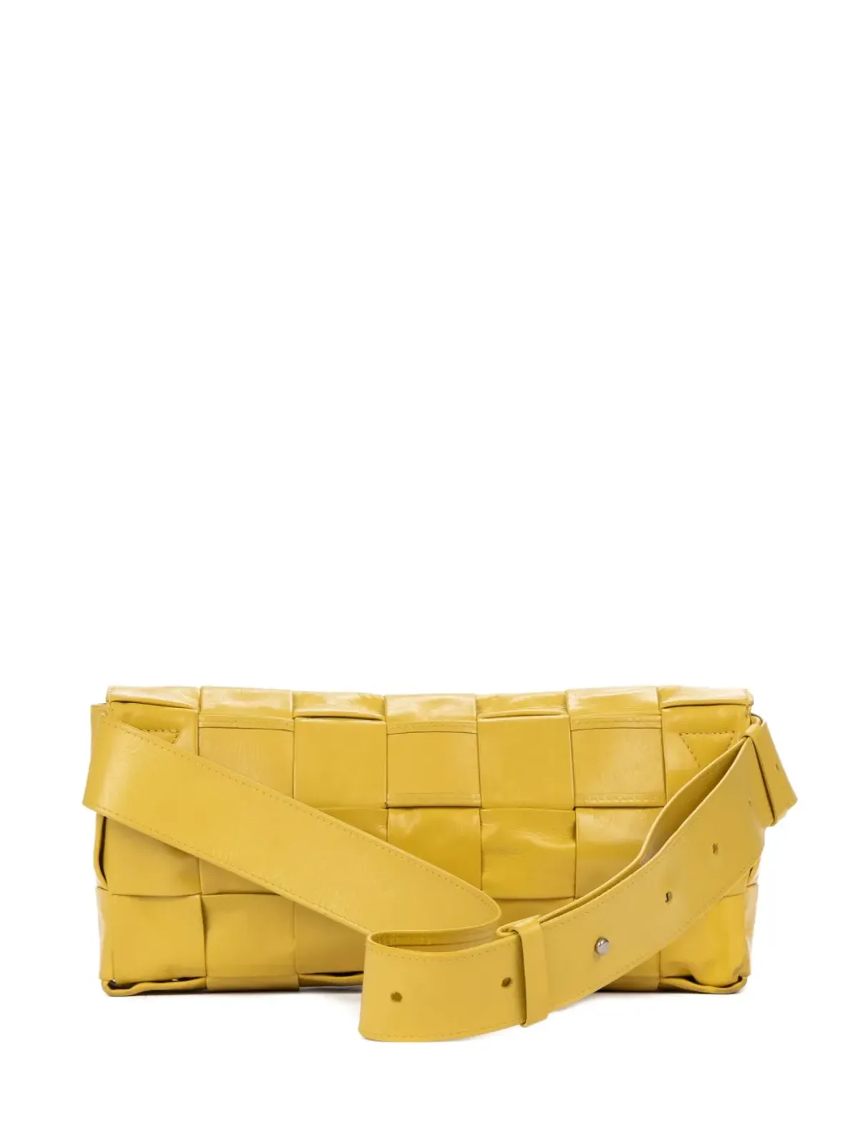 Bottega Veneta Pre-Owned Cassette belt bag - Yellow - 画像1