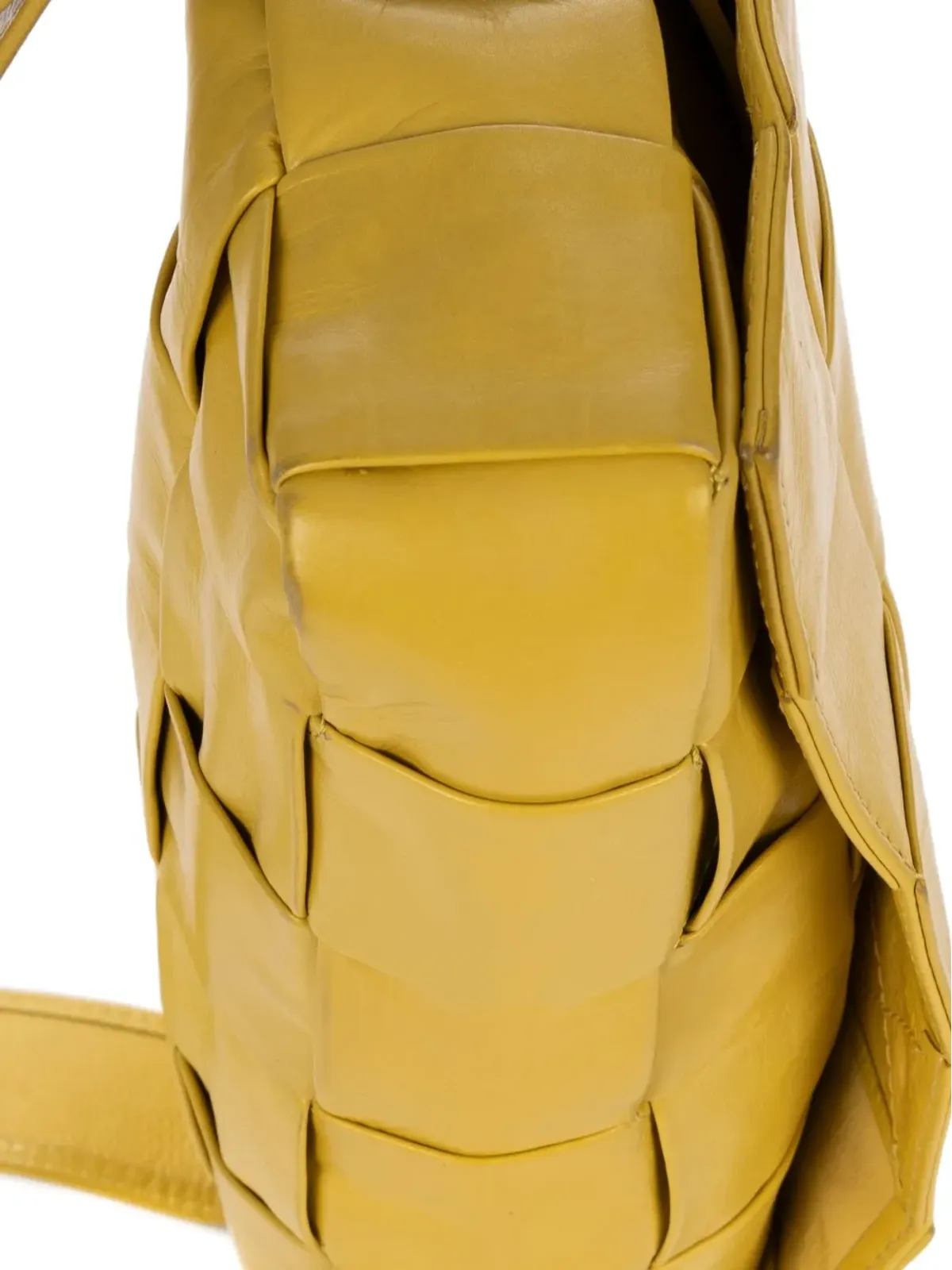 Bottega Veneta Pre-Owned Cassette belt bag - Yellow - 画像4