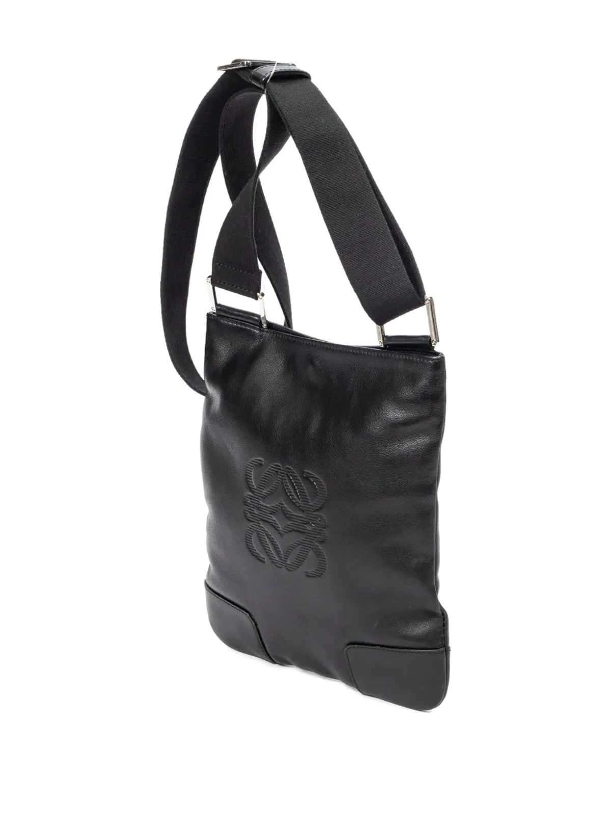 Loewe ビンテージ Flat Anagram レザー クロスボディバッグ - 画像3
