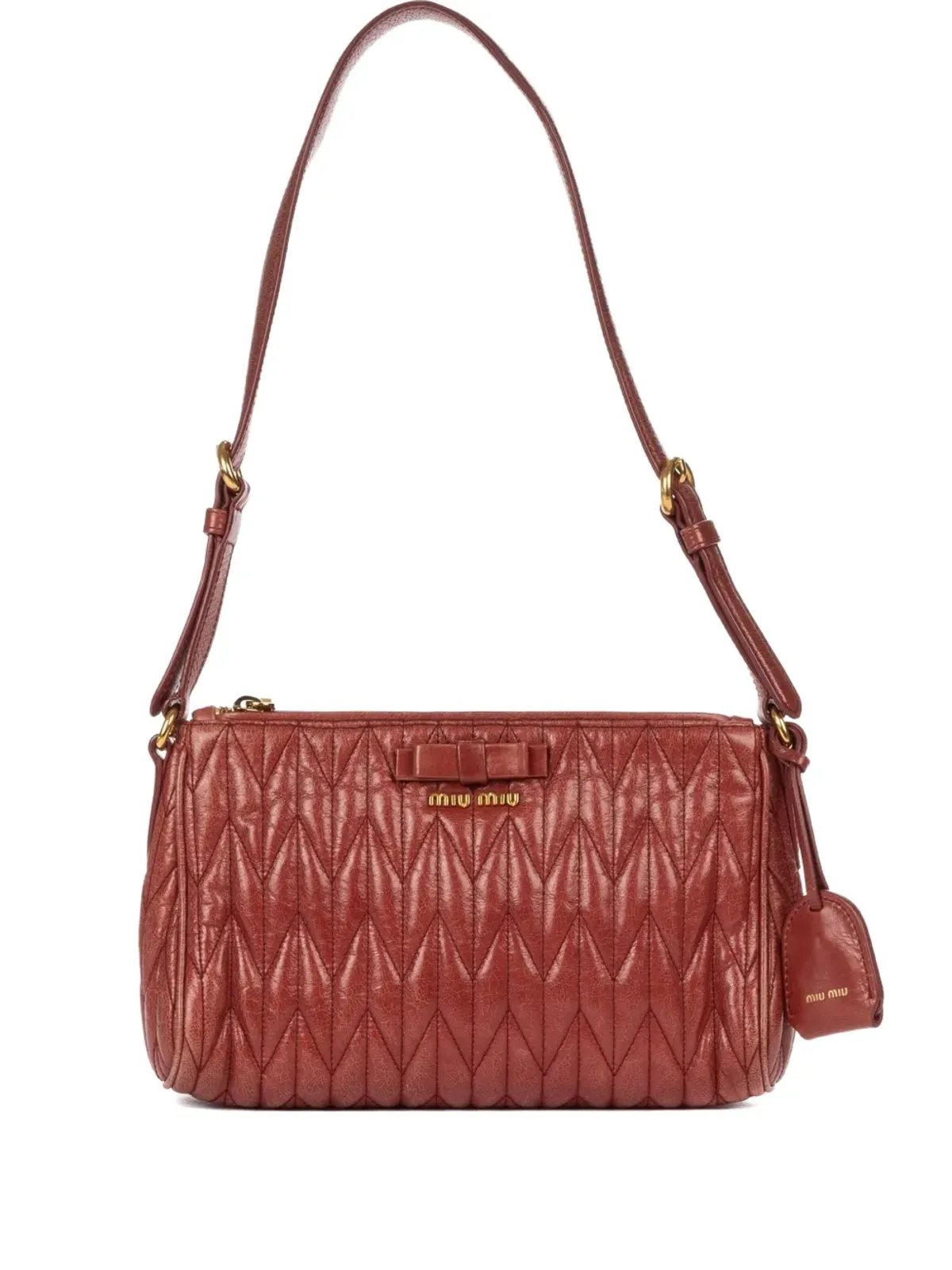 Miu Miu Pre-Owned マテラッセショルダーバッグ - 画像1