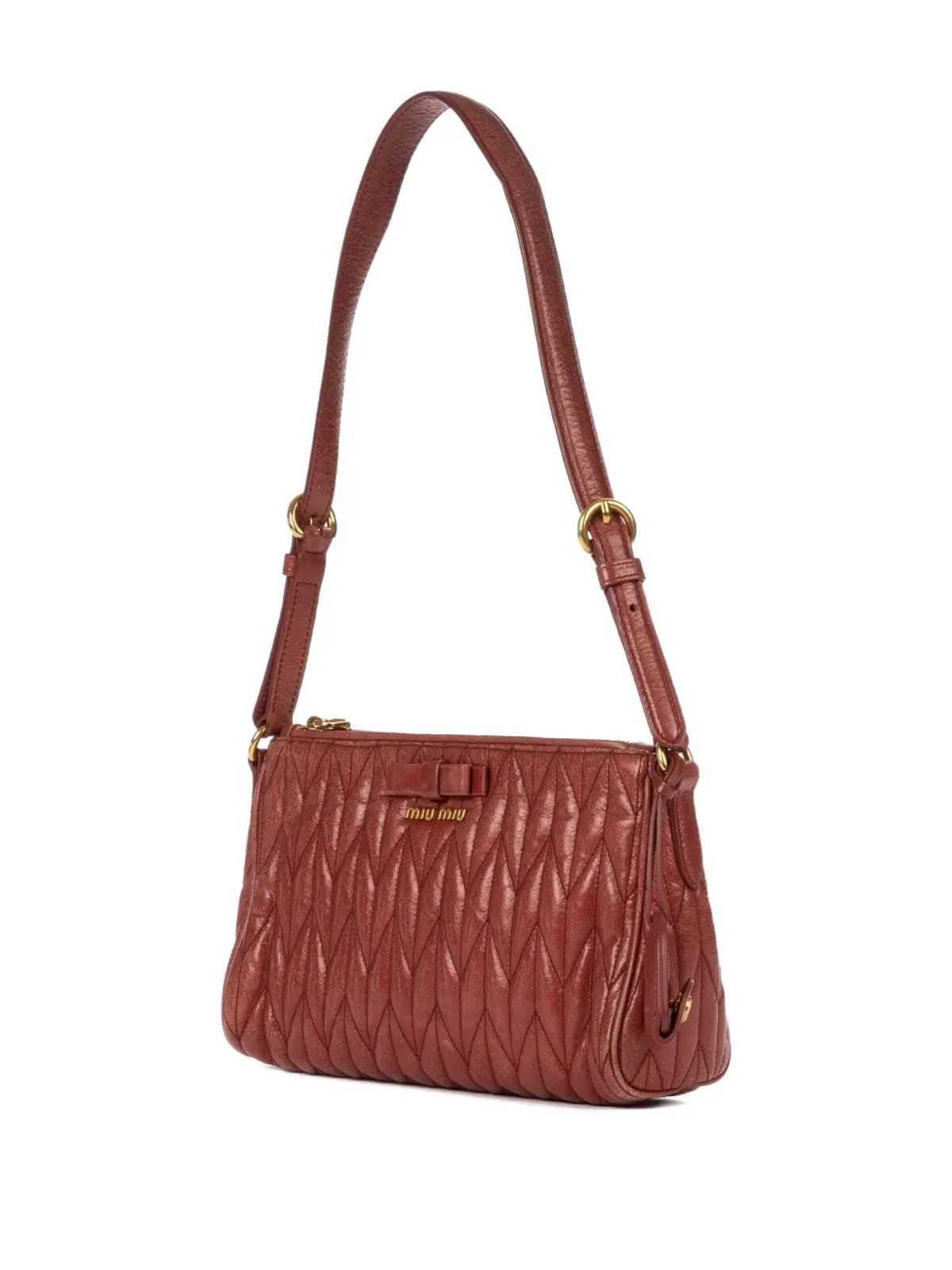 Miu Miu Pre-Owned マテラッセショルダーバッグ - 画像3
