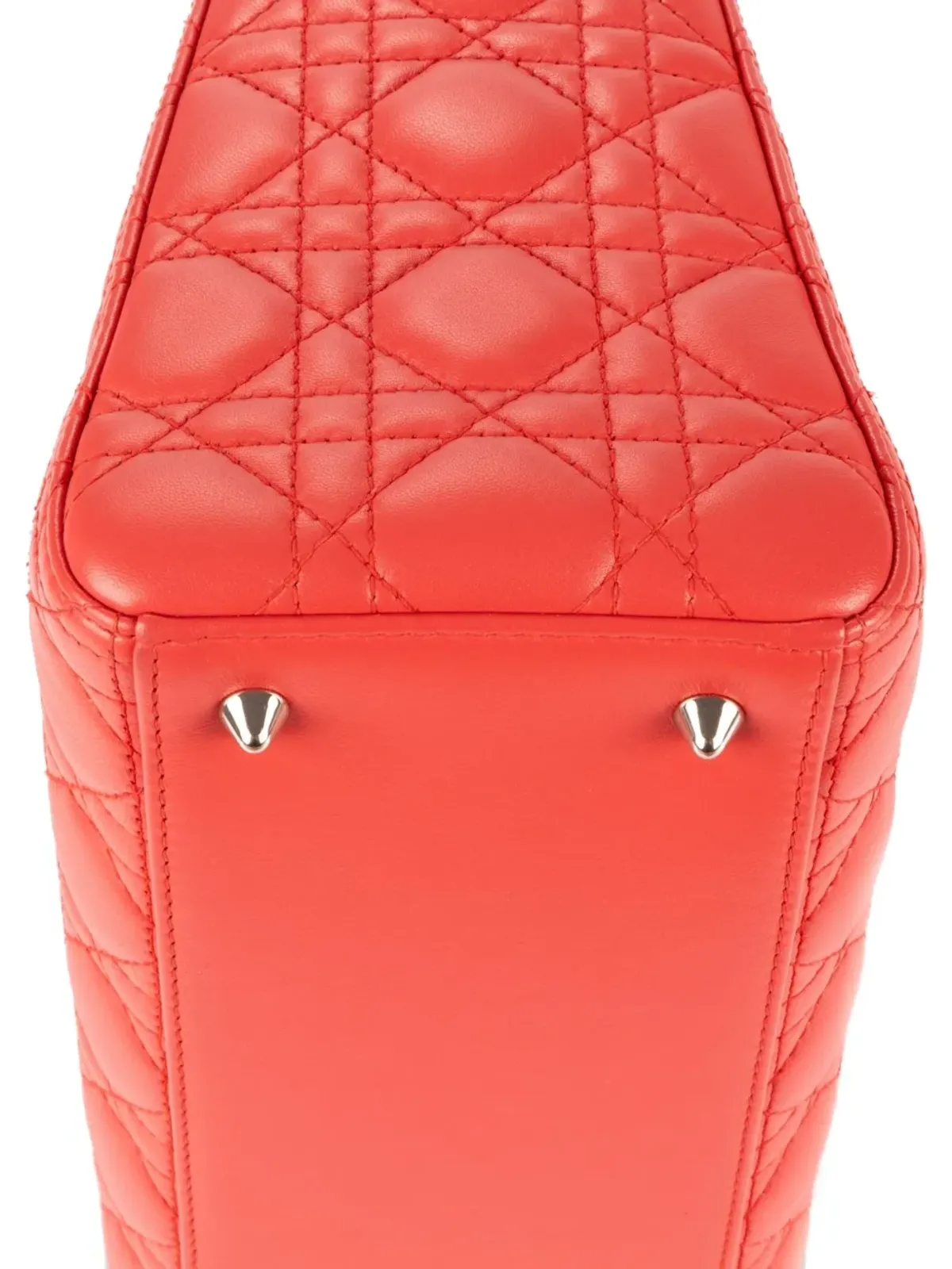 Christian Dior ビンテージ Lady Dior トートバッグ - ピンク - 画像4