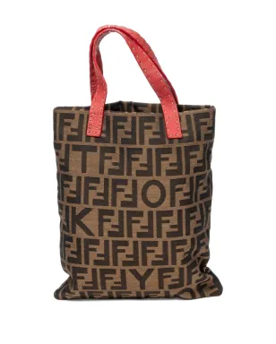 Fendi Pre-Owned 2000 Zucca トートバッグ - ブラウン - サムネイル2