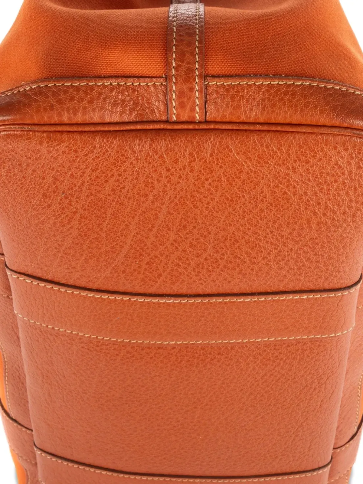 Hermès Pre-Owned 革トリム トートバッグ - オレンジ - 画像5