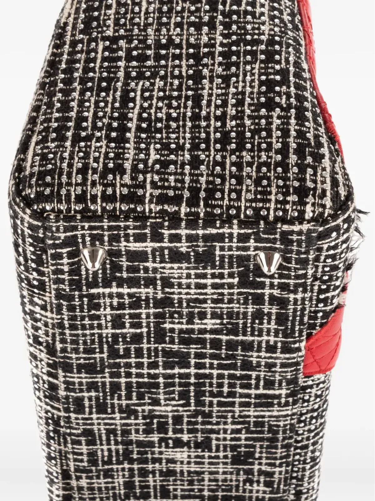 Christian Dior Pre-Owned レディ ディオール パッチワーク・ラブ トートバッグ - ブラック - 画像2