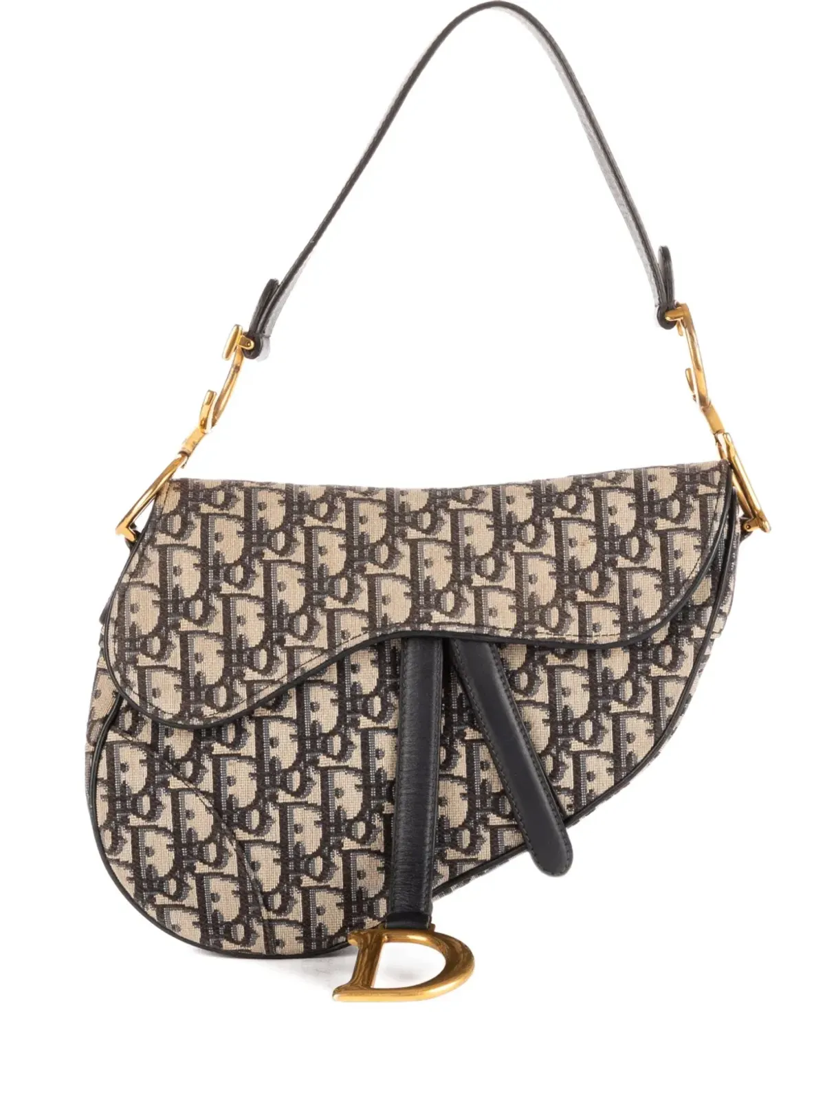 Christian Dior Pre-Owned オブリーク・サドルショルダーバッグ - 画像1