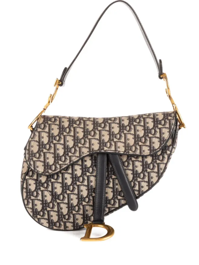 Christian Dior Pre-Owned Christian Dior Pre-Owned オブリーク・サドルショルダーバッグの商品画像