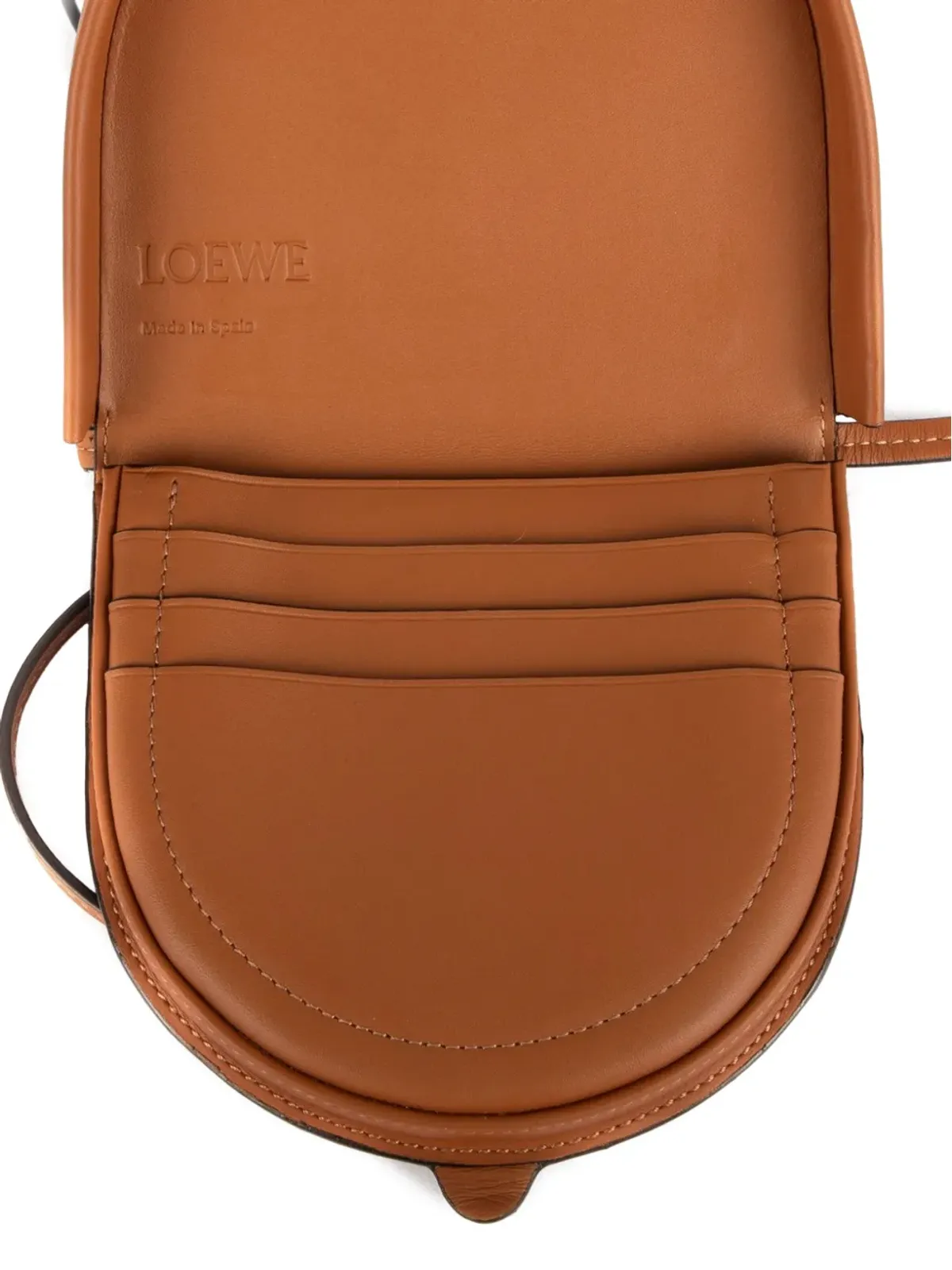 Loewe Pre-Owned カーフスキン ミニ クロスボディバッグ - 画像5