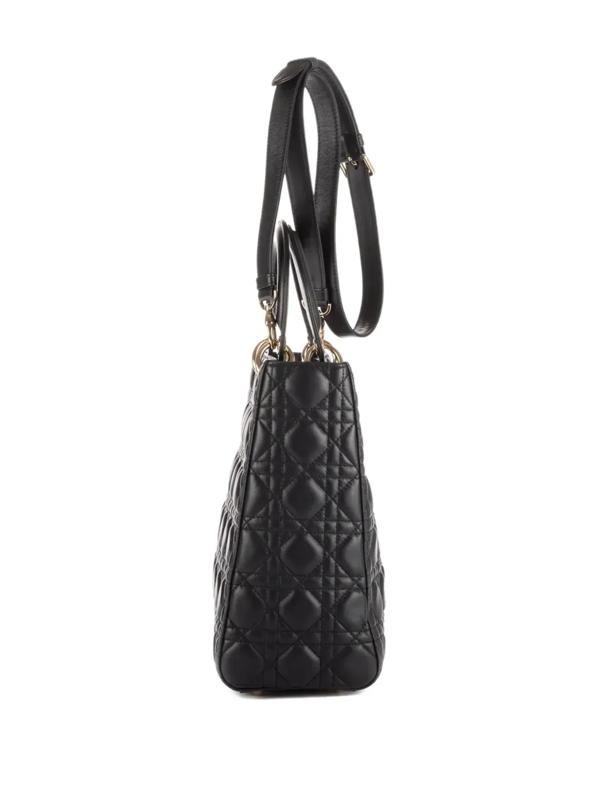 Christian Dior Pre-Owned キルティングショルダーバッグ ブルー - 画像4
