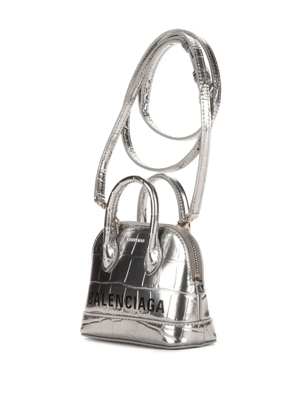 Balenciaga Pre-Owned ミニ Ville トートバッグ（グレー） - 画像3