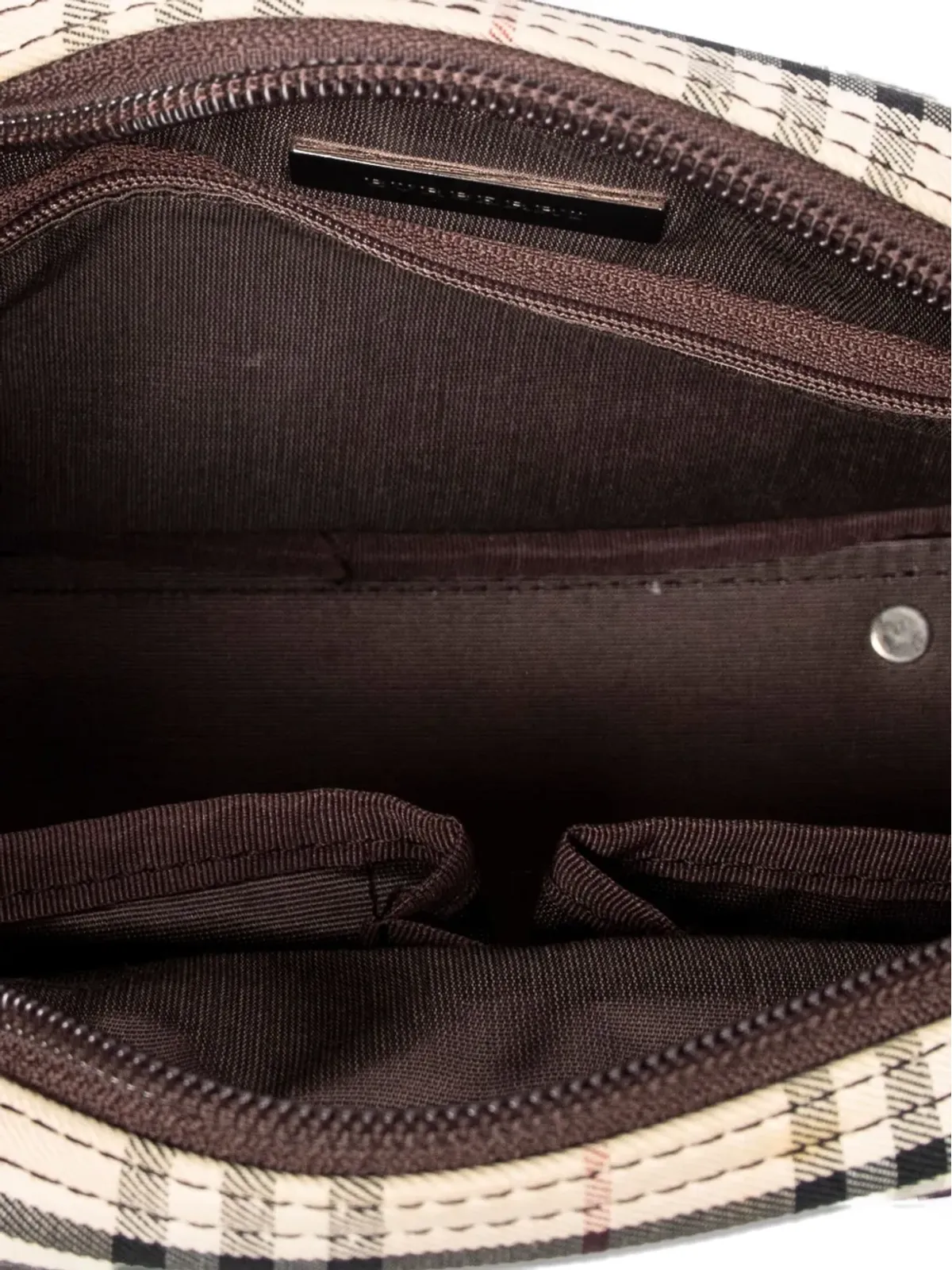 Burberry Pre-Owned チェック柄トートバッグ - 画像5