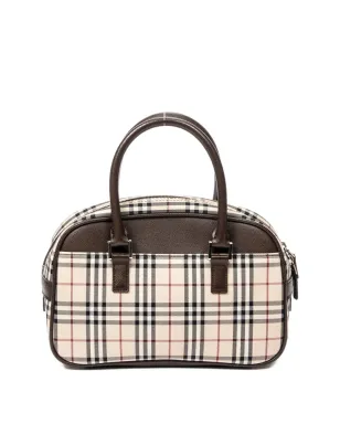 Burberry Pre-Owned チェック柄トートバッグ - サムネイル2