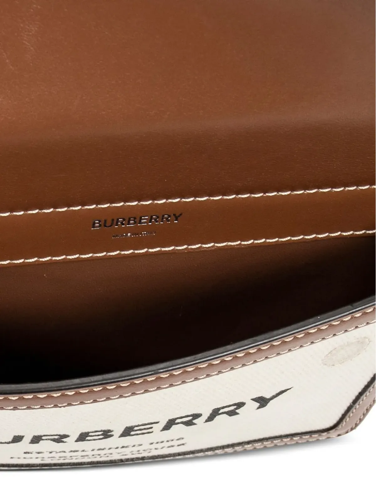 Burberry Pre-Owned タイトルショルダーバッグ - 画像3
