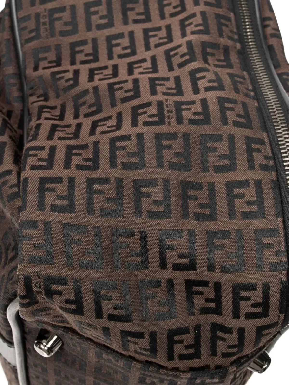 Fendi Pre-Owned FFパターン トートバッグ ブラック - 画像4