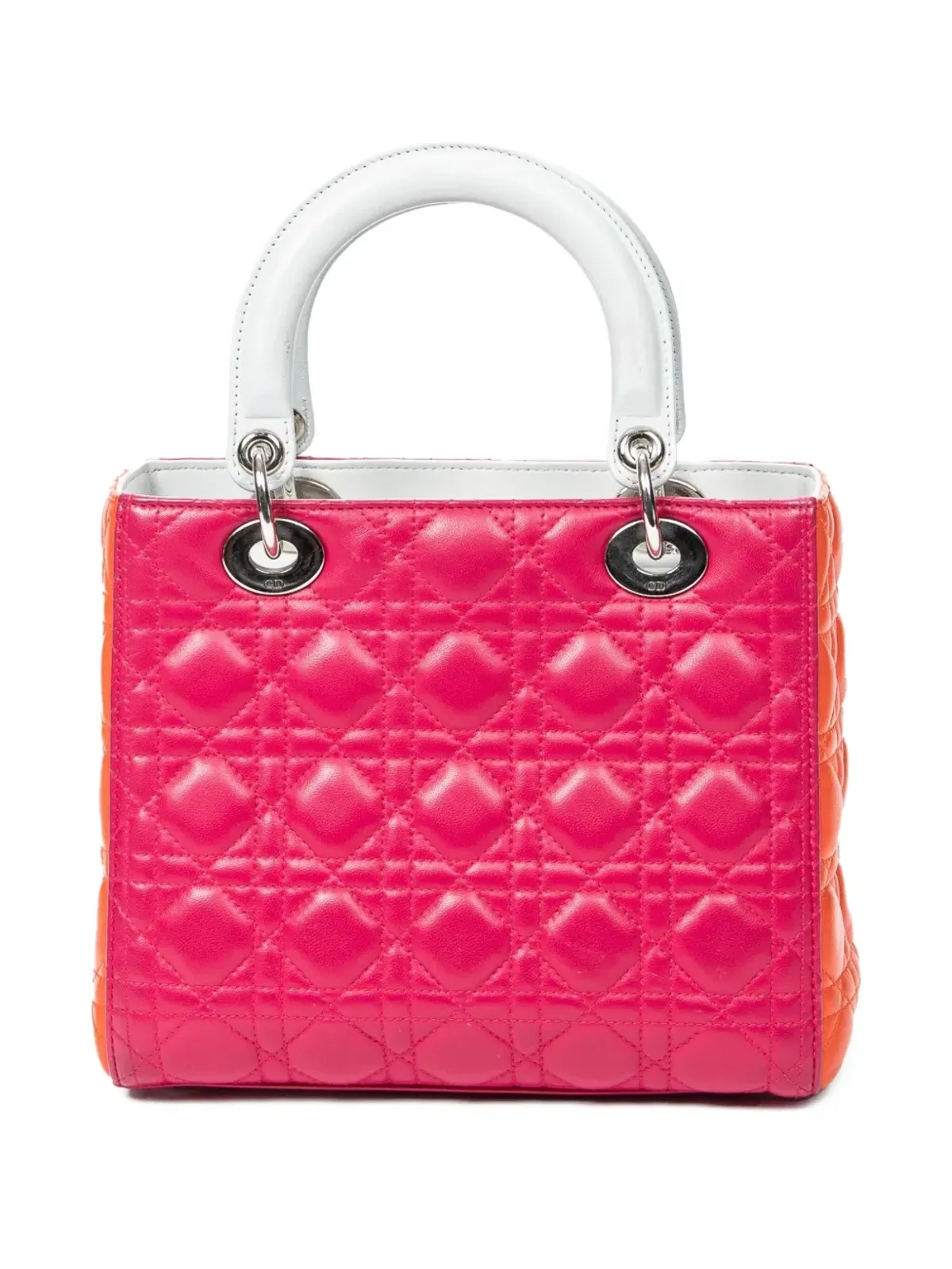 Christian Dior Pre-Owned 2000s キルティング トップハンドルバッグ - ピンク - 画像2