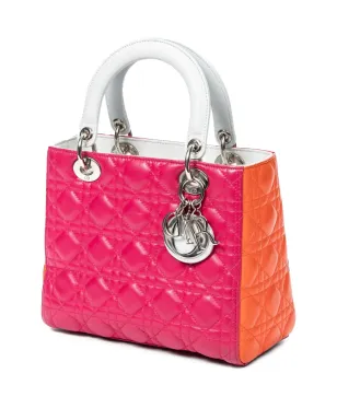Christian Dior Pre-Owned 2000s キルティング トップハンドルバッグ - ピンク - サムネイル3