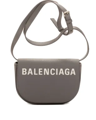 Balenciaga Pre-Owned レザーショルダーバッグ - グレー - サムネイル1