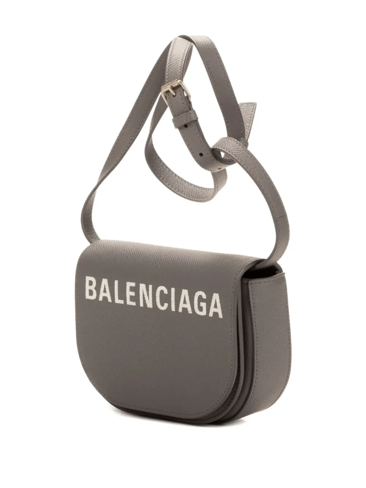 Balenciaga Pre-Owned レザーショルダーバッグ - グレー - 画像3