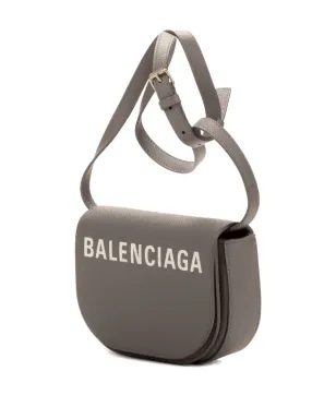 Balenciaga Pre-Owned レザーショルダーバッグ - グレー - サムネイル3